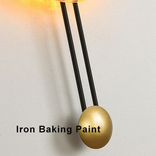 CircaGlow - Moderne LED wandlamp met cirkelvormig ontwerp en arm