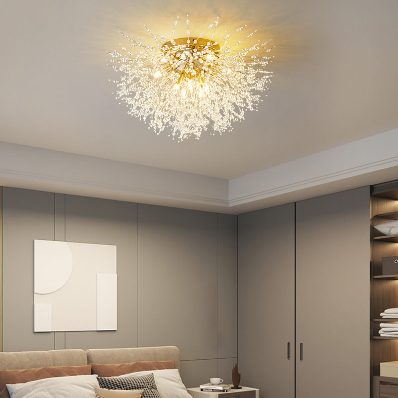 Moderne LED Hanglamp - Wit en Goud Metalen Designlamp voor Woonkamer en Eetkamer