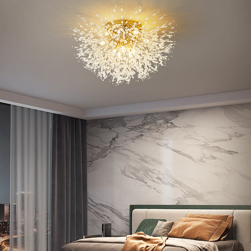 Moderne LED Hanglamp - Wit en Goud Metalen Designlamp voor Woonkamer en Eetkamer