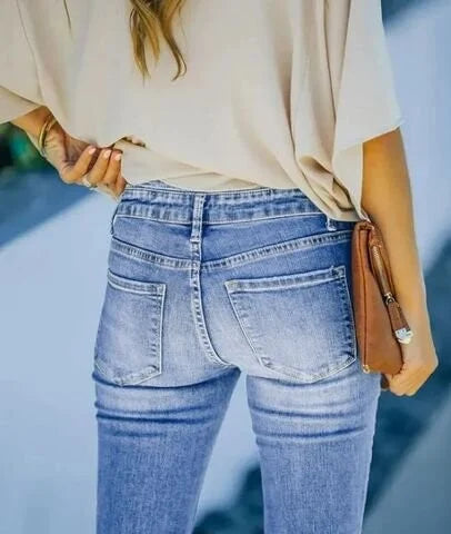 HighRise Sexy Jeans | Hoge Taille Jeans voor Een Flatterende Look