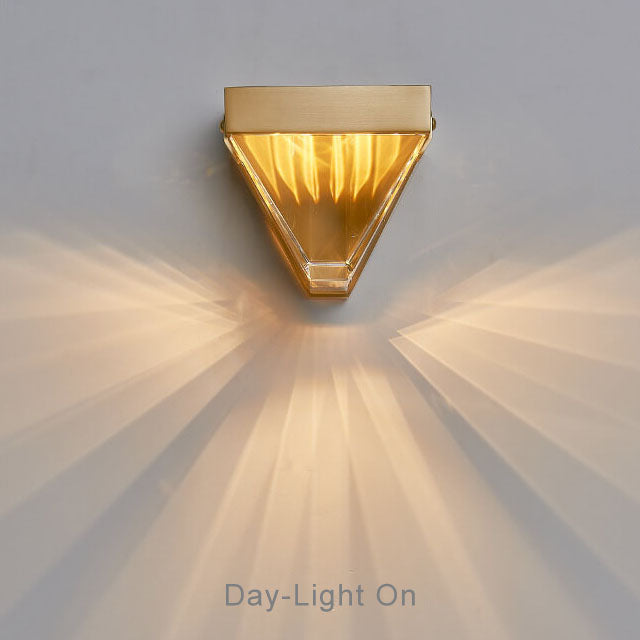 GeoLux - Stijlvolle LED-wandlamp met eigentijds geometrisch design