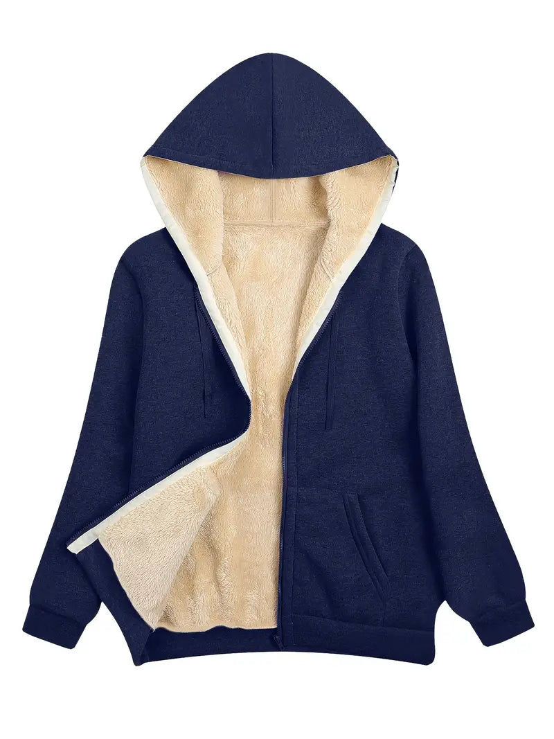 Annelies - Zachte Damesjas met Capuchon | Warme en Comfortabele Winterjas