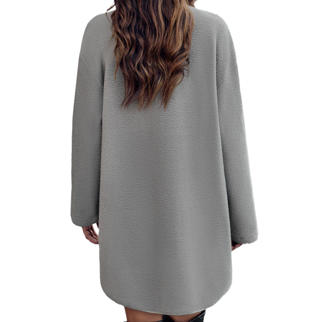 Elisa - Lange Gebreide Damesjas | Comfortabel en Stijlvol voor Elke Dag