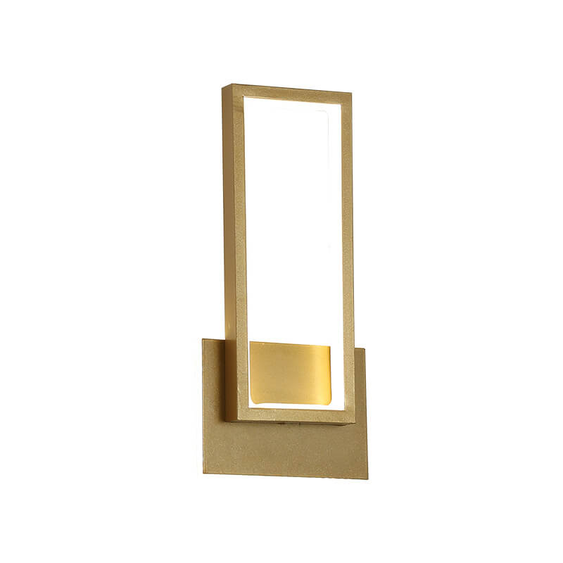 DazzleLux - LED-wandlamp met gouden afwerking en strak design | Luxe en moderne verlichting