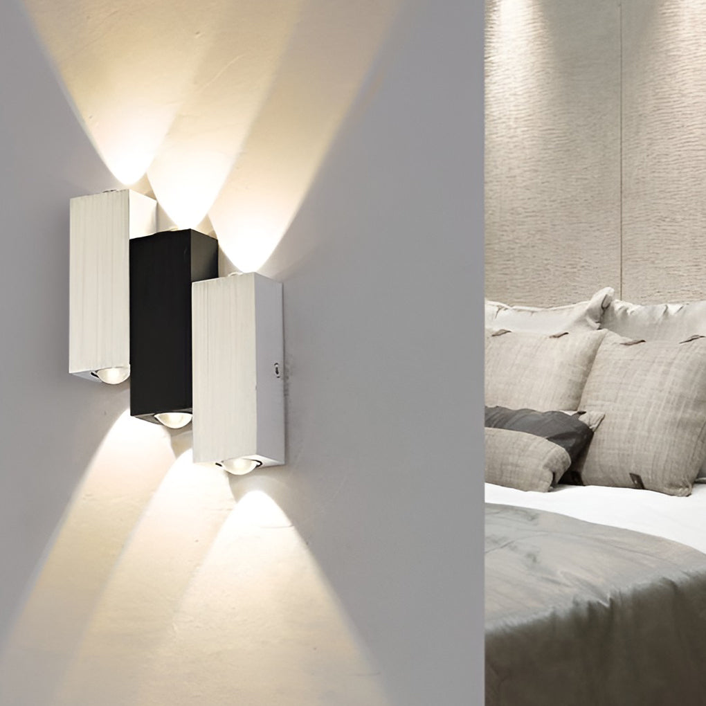LuxeLicht - Rechthoekige LED Up and Down Lights | Moderne Wandlampen voor Stijlvolle Verlichting