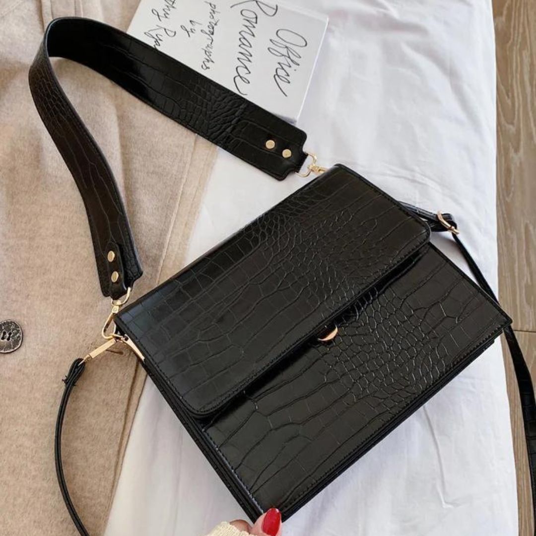 LunaStyle Vegan Lederen Schoudertas – Stijlvol en Duurzaam voor Dames