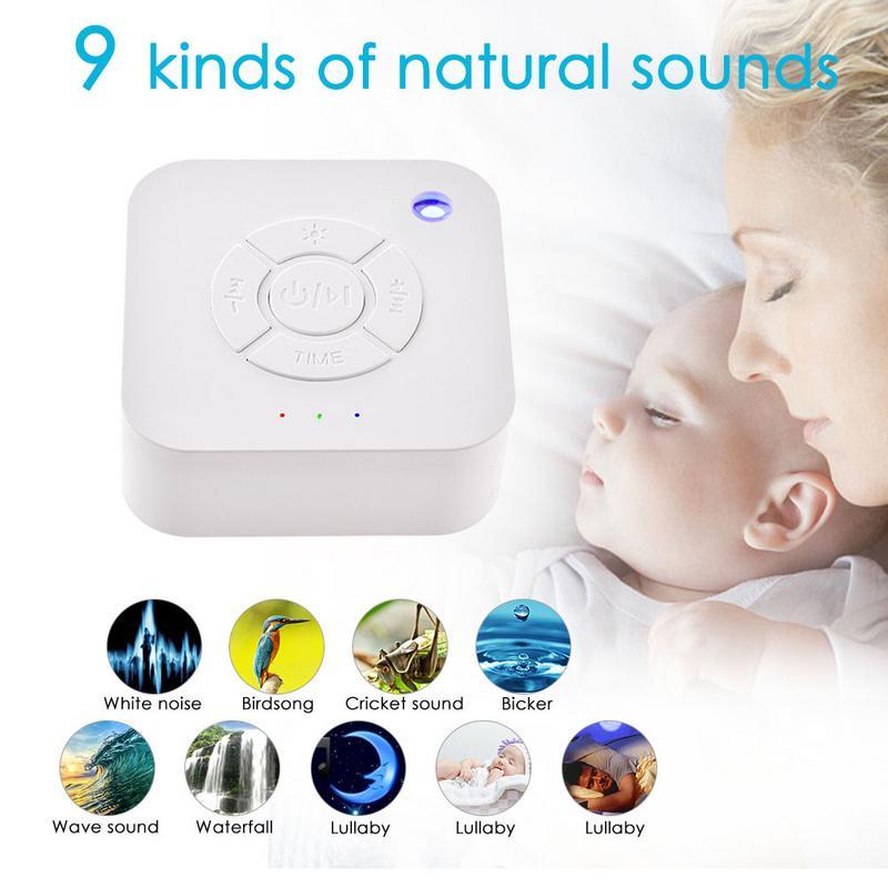 SnoozeSound - White Noise Machine voor Baby's | Rustgevende Slaapgeluiden