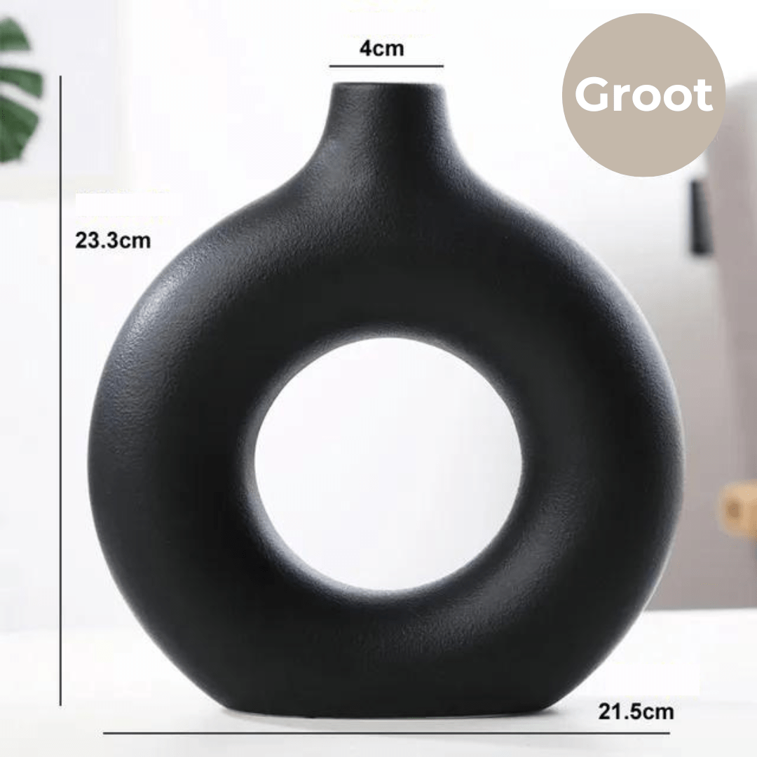 SerenVaas - Elegante Glazen Vaas voor een Rustgevend Interieur | Stijlvolle Woondecoratie