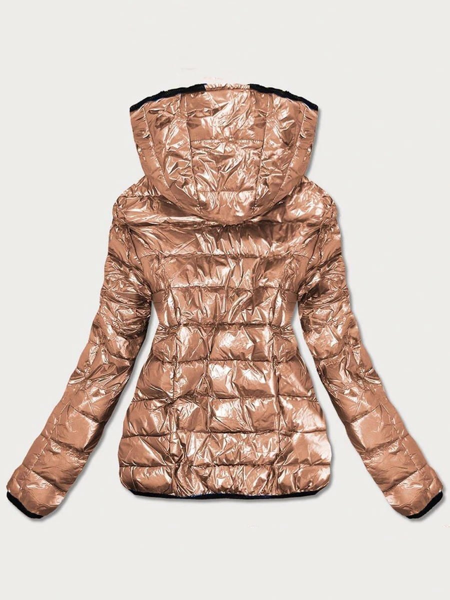 Lena – Gewatteerde Jas met Warm Pluchevoering voor Dames | Comfortabel en Warme Winterjas