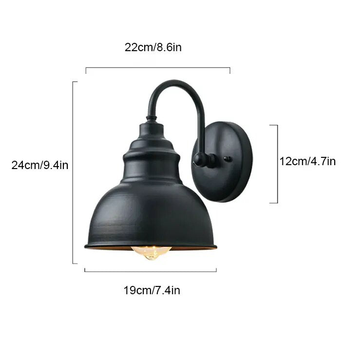 ClassicGlow - Stijlvolle Buitenwandlamp voor Elegante Verlichting