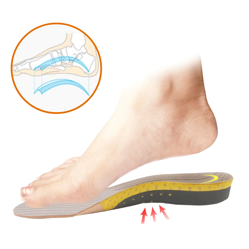 VitalComfort - Orthopedische Inlegzolen voor Optimale Ondersteuning