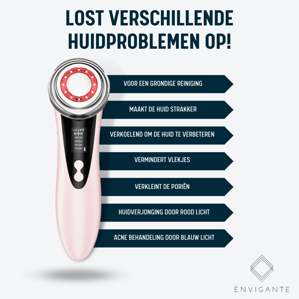 SkinRevive Pro | 5-in-1 Huidverjongingsapparaat voor Stralende Huid