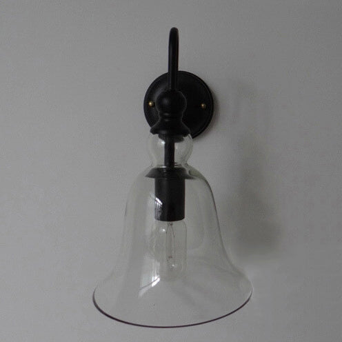 RetroLicht - Industriële Wandlamp met Helder Glazen Kap | Vintage Stijl en Tijdloos Design