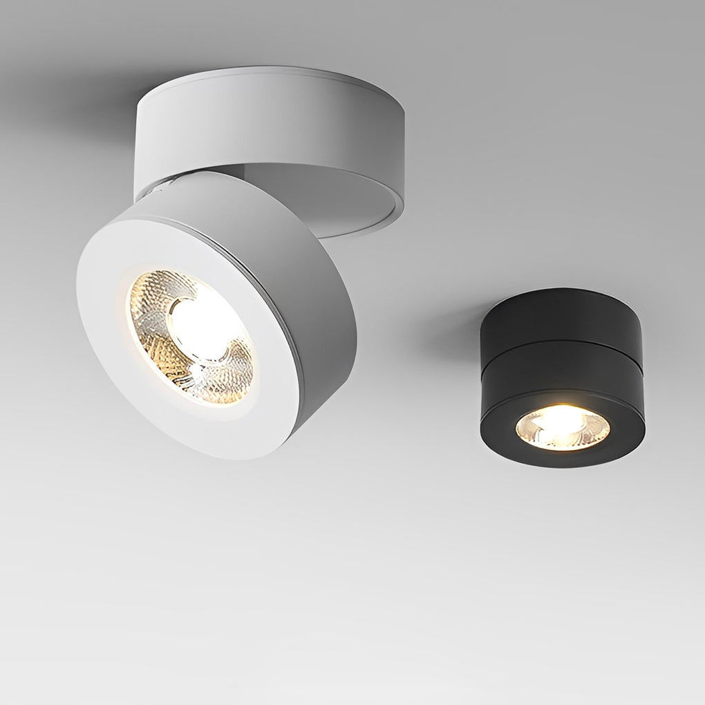 NordicFlex Ronde Opklapbare Verstelbare LED Spotlight - Inbouw Plafondlamp voor Stijlvolle Verlichting