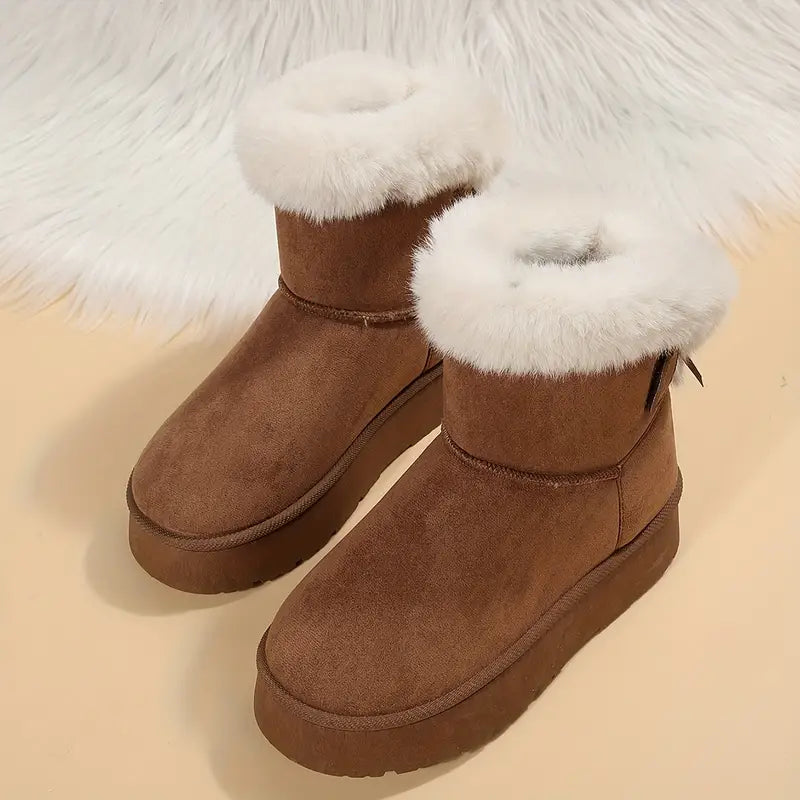 SoftStep - Gezellige Suède Enkelboots voor Dames