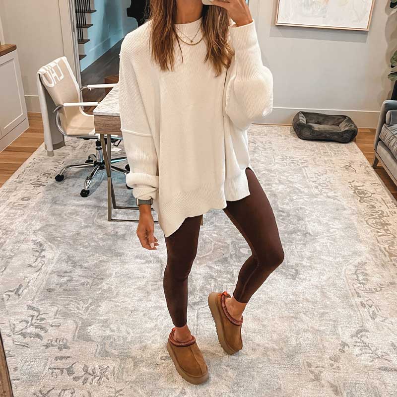 PlushStep - Zachte Pluchen Instap Winterschoenen voor Dames