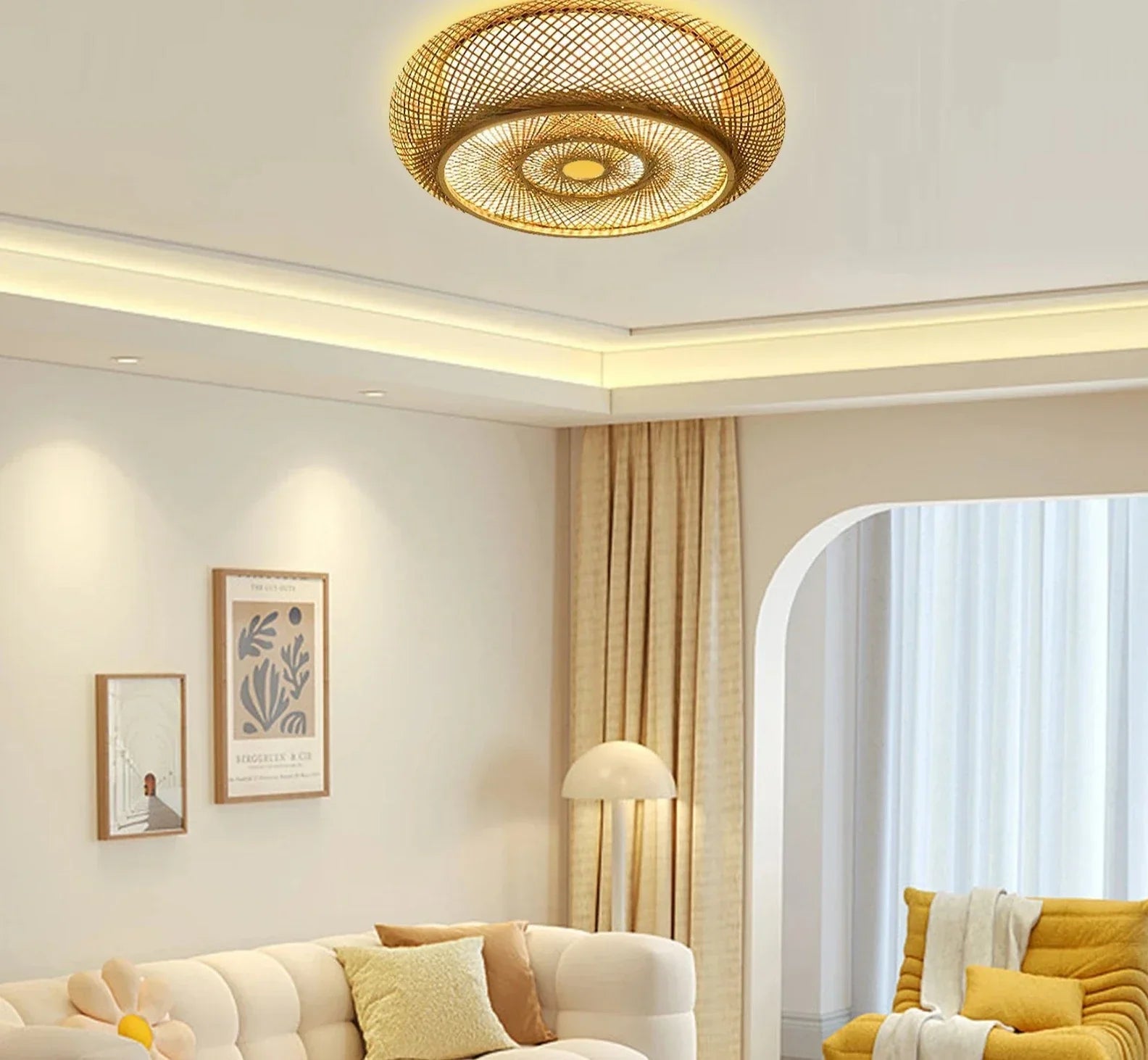 GlowBamboo - Natuurlijke Bamboe Lamp voor Stijlvolle Verlichting