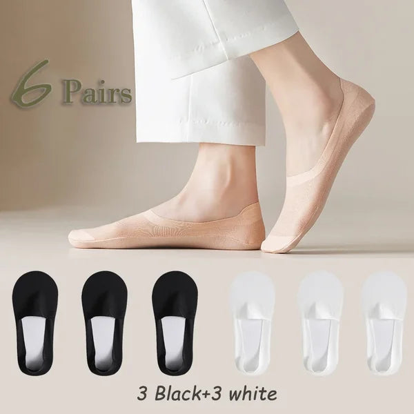 InvisibleGrip - Onzichtbare Sokken voor Dames en Heren | Comfortabel en Antislip