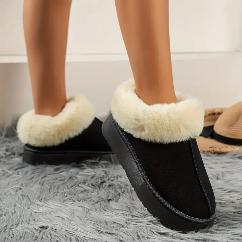 EllaSole - Suède Gevoerde Enkelboots voor Da