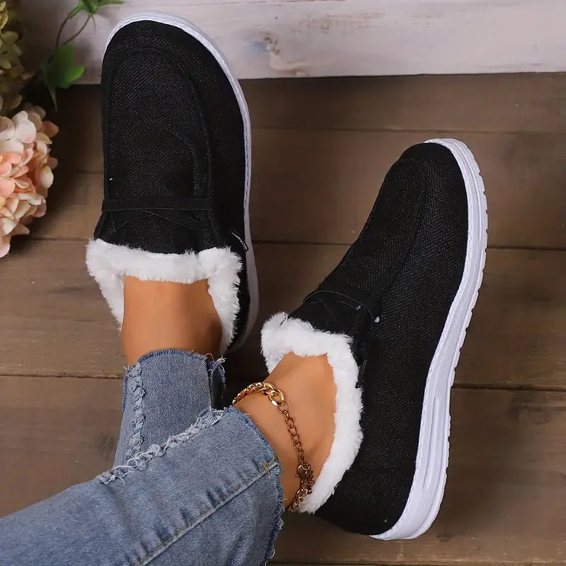 Elisa Pluche Huisschoenen - Warme, Antislip Pantoffels voor Gezelligheid en Veiligheid