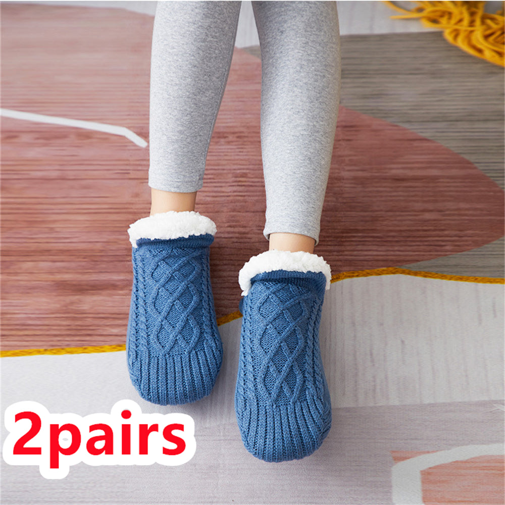 WarmFeet | Warme Winter Wol Sokken | Houd je voeten knus en warm | Antislip en Stijlvol