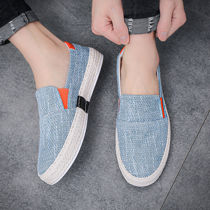 UrbanEase Espadrilles voor de Moderne Man – Grijs, Blauw, Bruin | Comfort en Stijl voor de Zomer