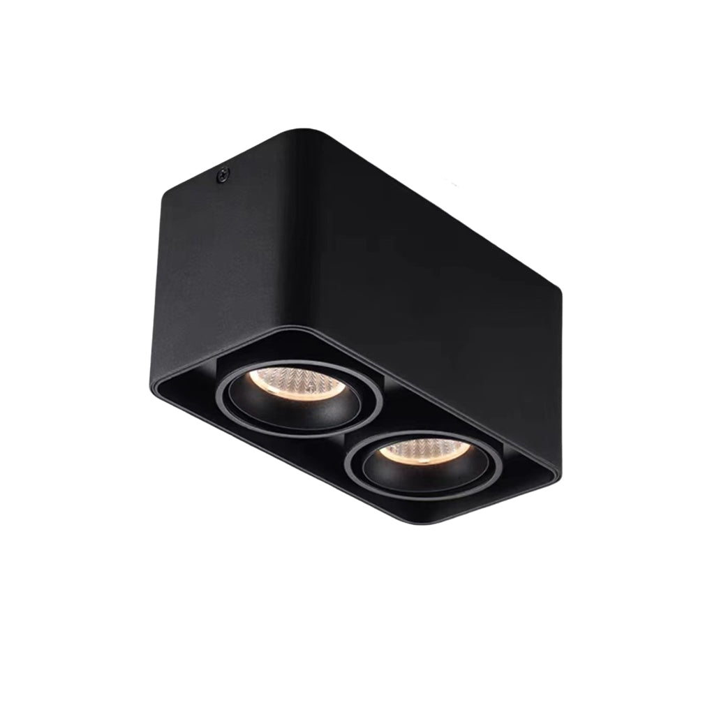 SquareBeam - Vierkante Verstelbare Plafondlamp met Dimbare LED Verlichting in Drie Stappen