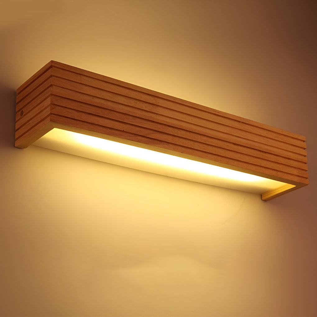 GloeiLicht - Rechthoekige Waterdichte LED Wandlamp voor Spiegelverlichting in Scandinavische Stijl