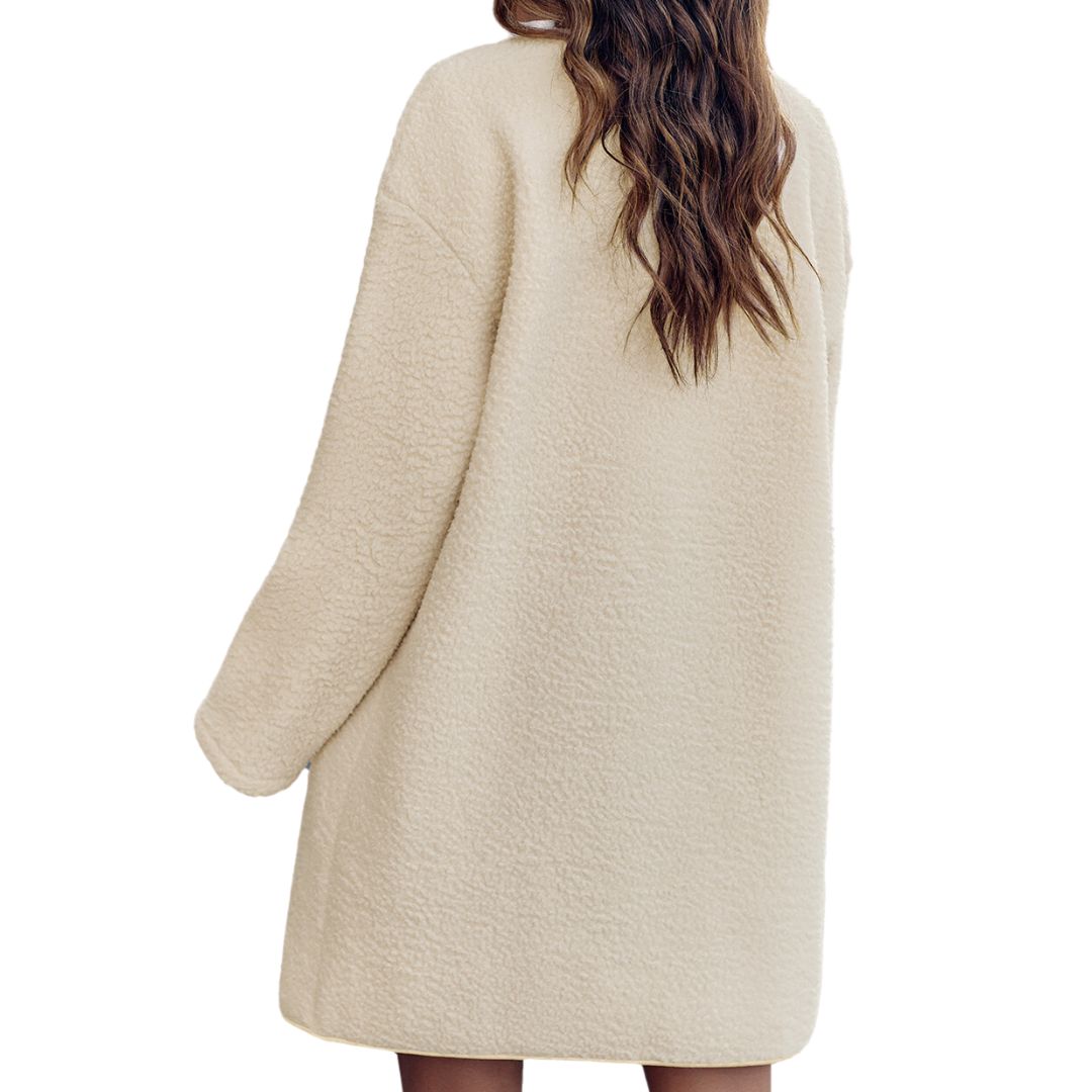 Elisa - Lange Gebreide Damesjas | Comfortabel en Stijlvol voor Elke Dag