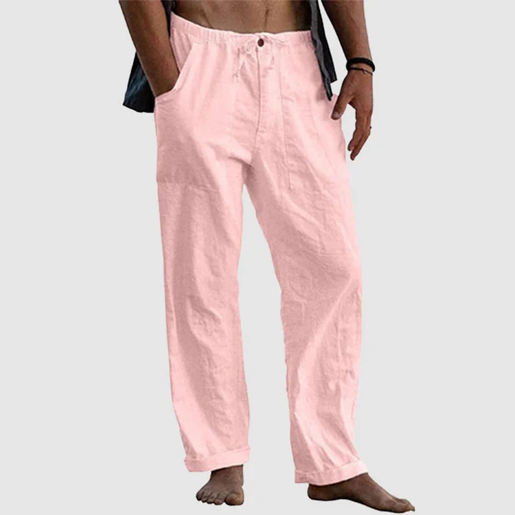 Caspian - Linnen Strandbroek voor Heren | Comfortabele en Losse Pasvorm