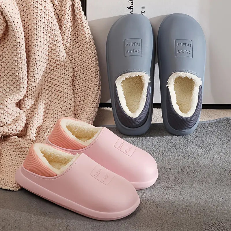 Emelie - Zachte Pluche Huisschoenen voor Dames | Warme en Comfortabele Pantoffels