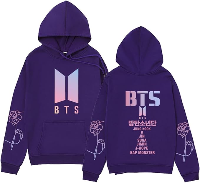 K-Pop Unisex Kapuzen-Sweatshirt | Casual Hoodie Cosplay Jas voor Jongens en Meisjes