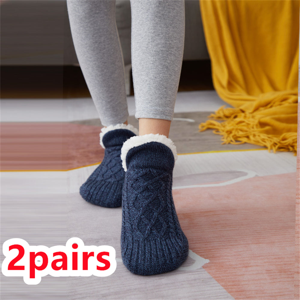 WarmFeet | Warme Winter Wol Sokken | Houd je voeten knus en warm | Antislip en Stijlvol