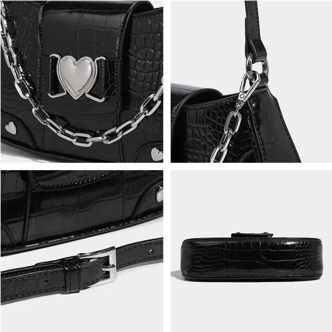 Ella - Vegan Leren Schoudertas voor Dames | Stijlvolle en Duurzame Crossbody Tas