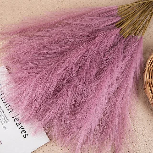 FloraBloom - Pluizige Pampas Kunstbloemen | Luxe Decoratieve Planten voor Huisdecoratie