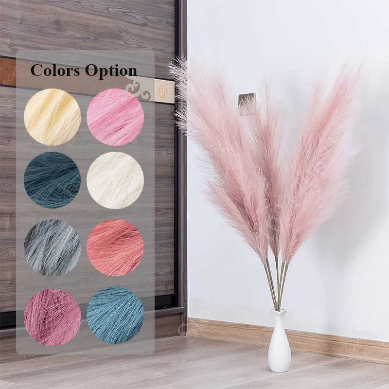 FloraBloom - Pluizige Pampas Kunstbloemen | Luxe Decoratieve Planten voor Huisdecoratie