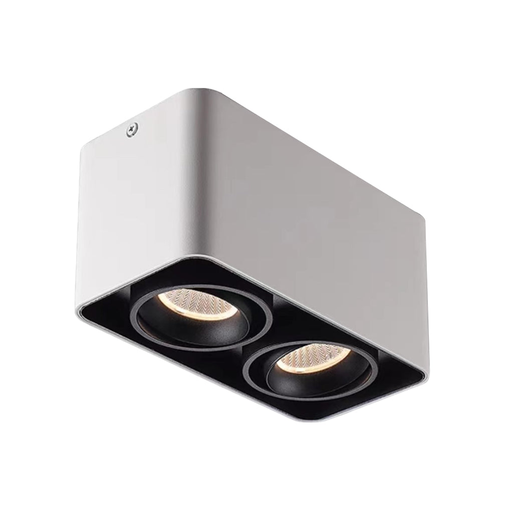 SquareBeam - Vierkante Verstelbare Plafondlamp met Dimbare LED Verlichting in Drie Stappen