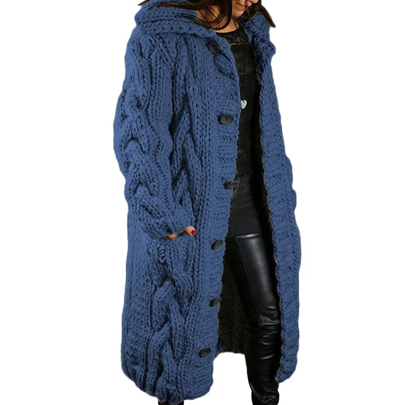 Elise – Warme Gebreide Jas voor Dames | Stijlvolle Winter 2024