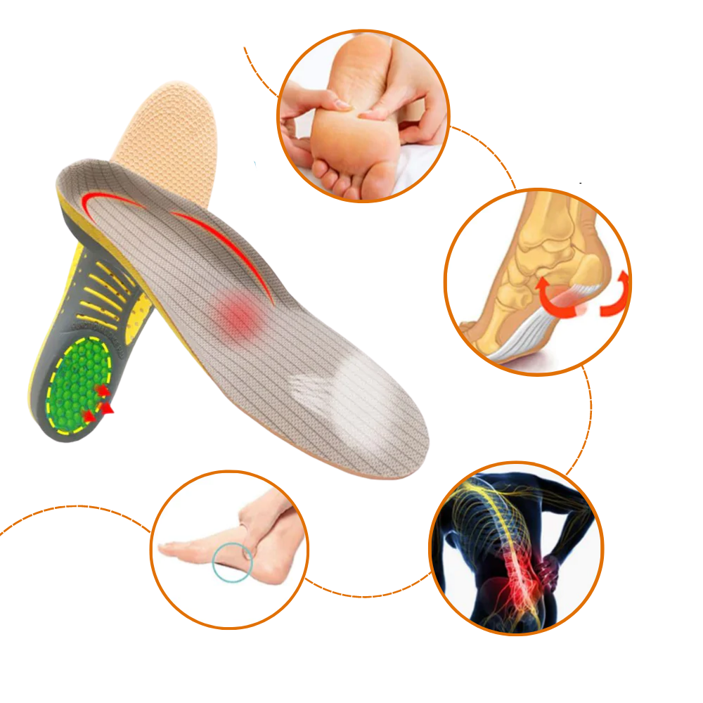 VitalComfort - Orthopedische Inlegzolen voor Optimale Ondersteuning