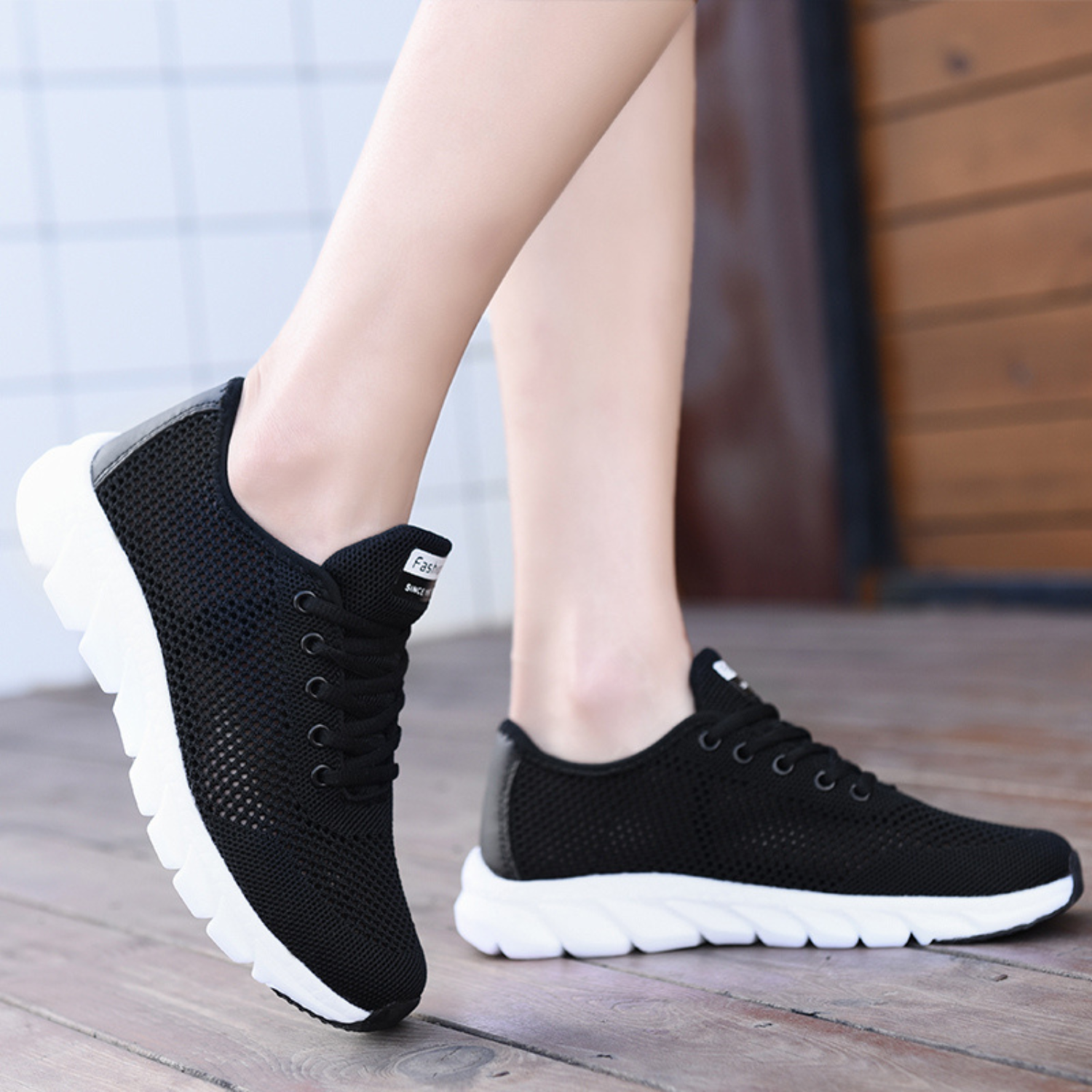 FlexSupport Active - Lichte Dames Sportschoenen met Extra Ondersteuning