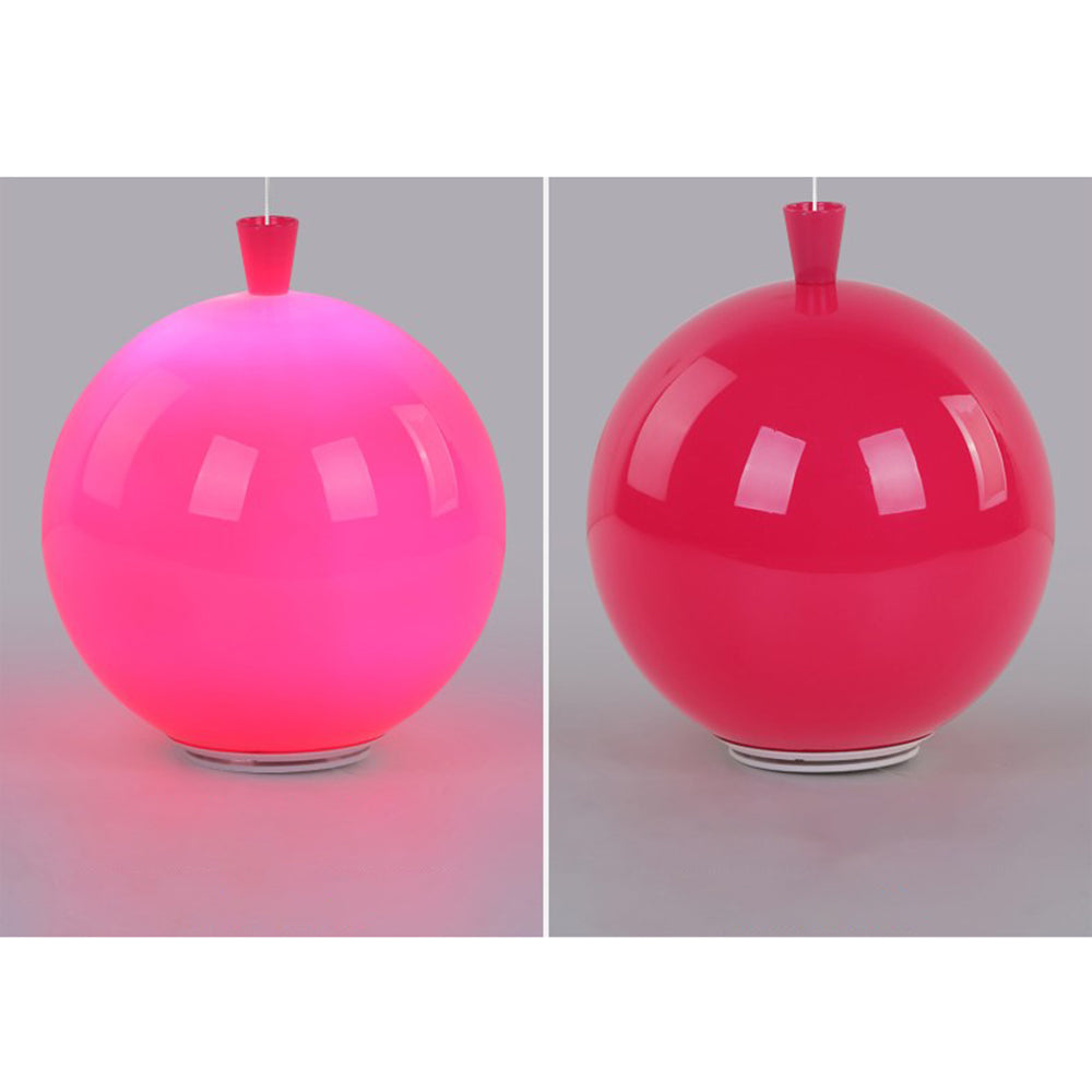 LumiBalloon - Kleine Ballonvormige LED Plafondlamp van Wit Acryl