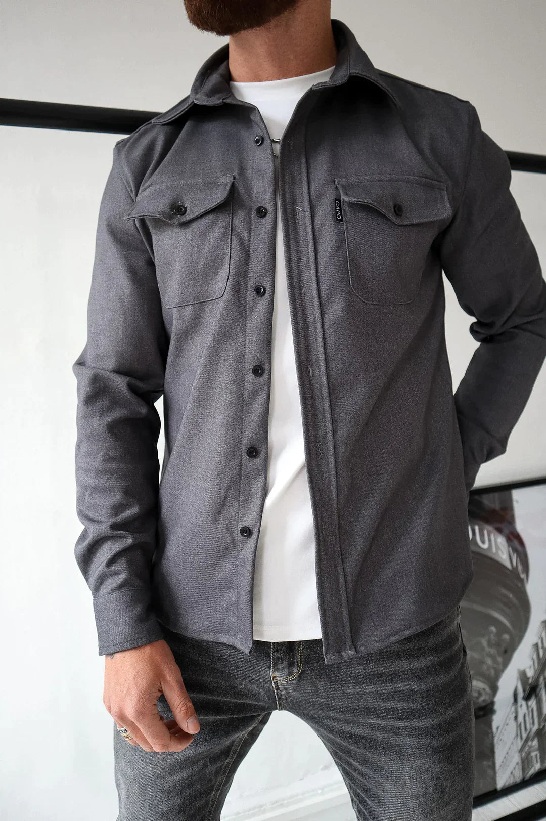 MacLean Premium Jasje met Knoopsluiting voor Heren | Stijlvolle en Comfortabele Jas