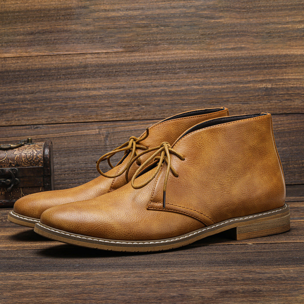 Vintor - Klassieke Heren Desert Boots in Vintage Stijl | Tijdloos en Stijlvol