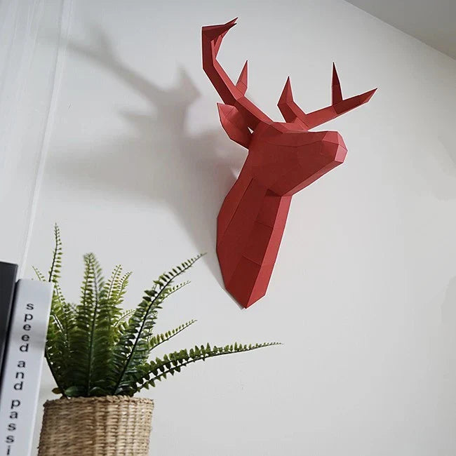 NobleAntler - Antilopenkop Wanddecoratie | Stijlvolle Dierenkop voor Thuis