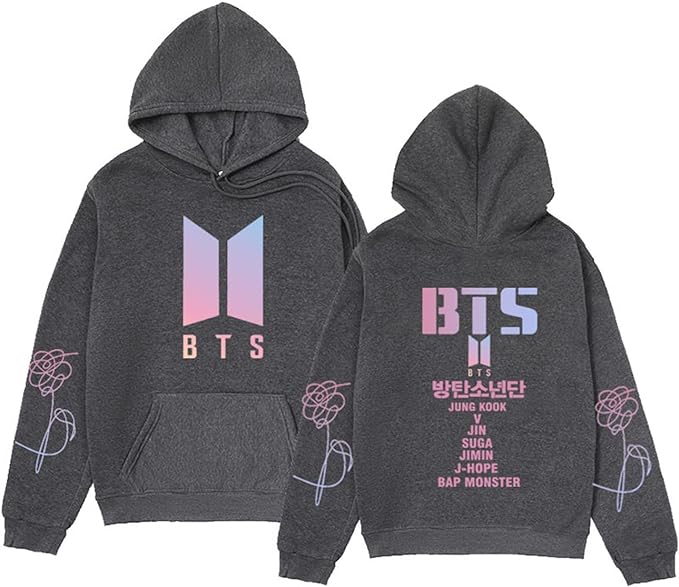 K-Pop Unisex Kapuzen-Sweatshirt | Casual Hoodie Cosplay Jas voor Jongens en Meisjes