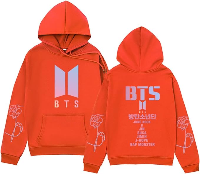 K-Pop Unisex Kapuzen-Sweatshirt | Casual Hoodie Cosplay Jas voor Jongens en Meisjes