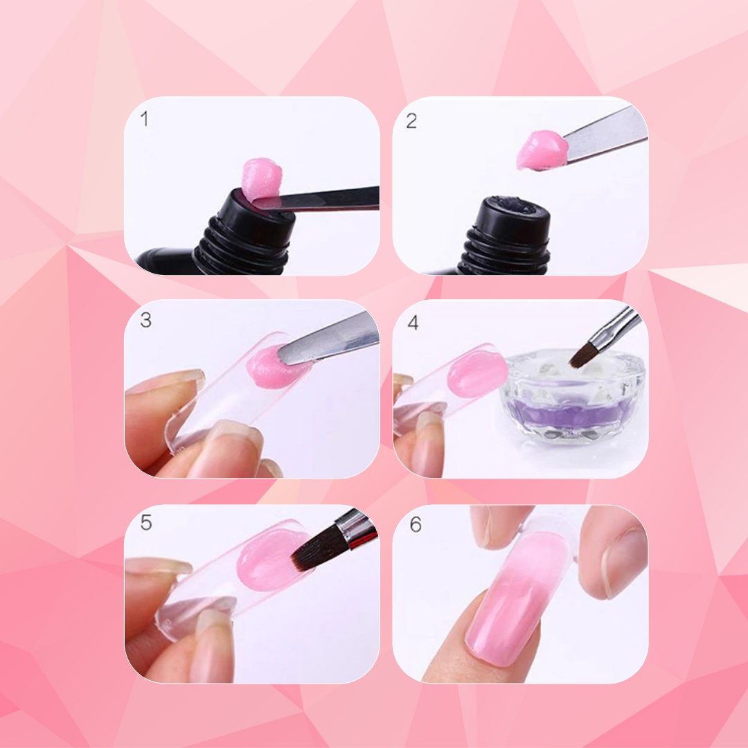 NailMaster Set | Professionele Lange Nagels van Thuis uit
