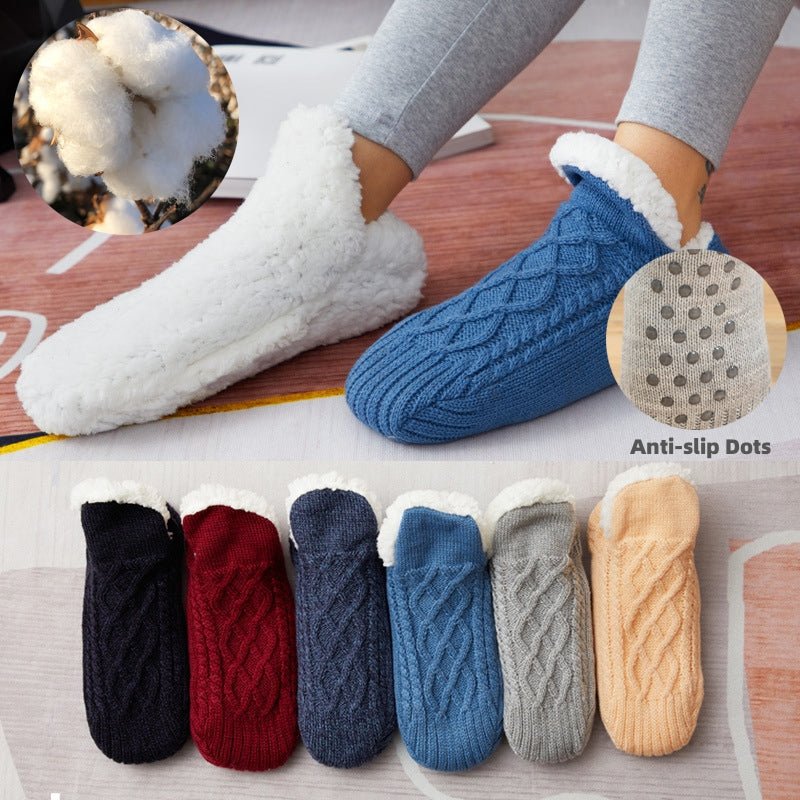 WarmFeet | Warme Winter Wol Sokken | Houd je voeten knus en warm | Antislip en Stijlvol