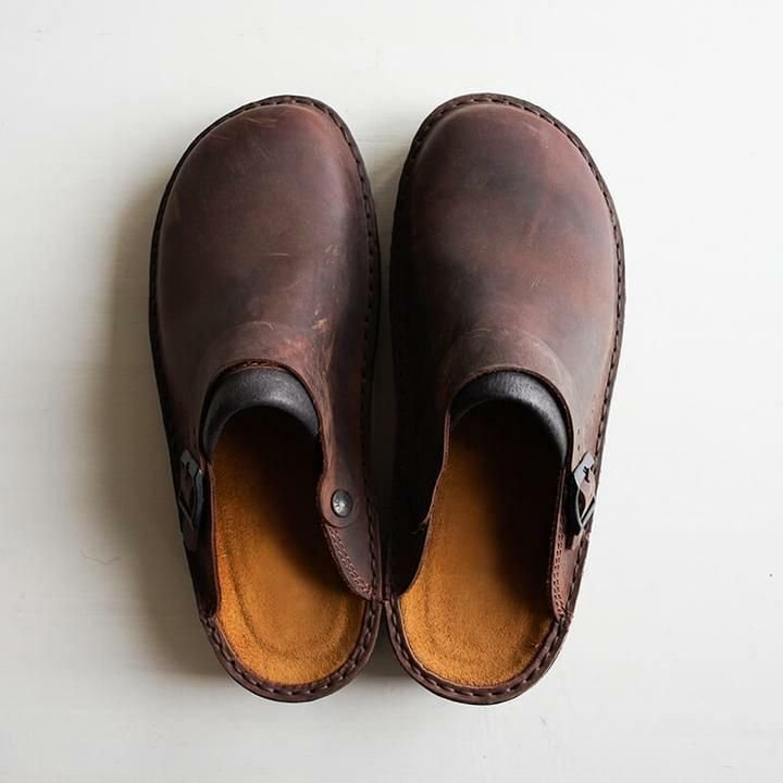 LuxeComfort - Orthopedische Leren Pantoffels voor Dames