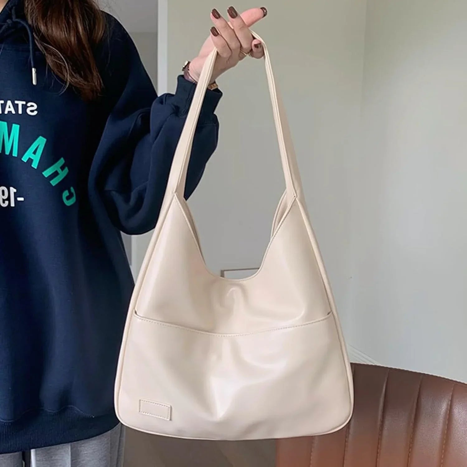 MaelisStyle Vegan Lederen Hobo Tas – Stijlvol en Duurzaam voor Dames